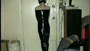 TINY TINA MUMMY WRAPPED WITH PLASTIC & ELECTRICAL TAPE (D31-15)