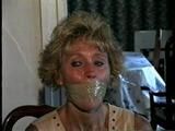 41 Yr OLD COURT CLERK WRAPPED TAPE GAGGED & BALL-TIED (D22-5)