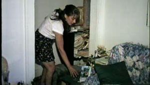 38 Yr OLD CASHIER IS F0RCED TO TIE & GAG HERSELF WITH TAPE AND HANDCUFF HER WRISTS BEHIND HER BACK (D48-7)