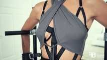 NinaJoy tests our “Bondage Pillory - Butler” - Part 1