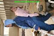 Get 567 pictures from  Stella and Leoni tied and gagged in shiny nylon Rainwear from 2005-2008 in one package!