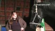 055010 Cute Teen Natly Pees In The Stables