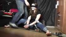 Michelle taped and tickled 
