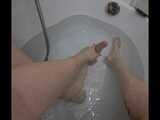 I'll show you my feet and masturbate while doing it!