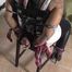 Jasmin toweltied to chair 2/2
