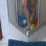 Ballons in der Dusche