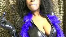 Latex Blu Lips