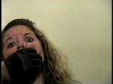 BBW MICHELLE'S IS CLEAVE GAGGED, GAG YELLING AND HANDGAGGED (D65-10)