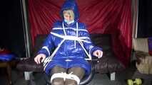 Watch Sonja beeing bound and gagged in her shiny nylon Downwear
