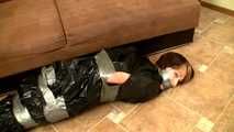 [From archive] Iren packed in trash bag (Video)