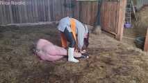 Das schmutzige Schwein wird geschlachtet ( Rollenspiel )