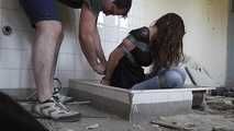 Anna get free of tape