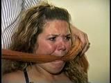 BBW MICHELLE'S IS CLEAVE GAGGED, GAG YELLING AND HANDGAGGED (D65-10)