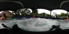 Fun in the pool Virtual Reality