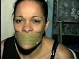 WRAP AROUND TAPE GAGGED, BALL-TIED LORI  (D14-7)