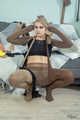 Kira goes mad for pantyhose (305 images)