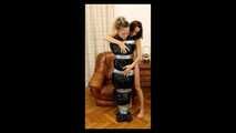 Kamilla and Talika06 - Both trash bag packed (video)