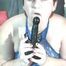 Anna's black dildo
