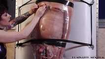 His Mistress enjoys his CBT with sadistic pleasure