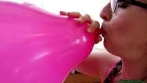 Cattex 36" riding and Blow2Pop pink Belbal 14inch *KEEP CALM AND BLOW ME*