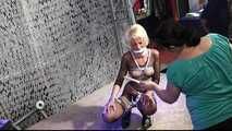 Another hard Lesson for sexy Lena King - humiliated in Public !
