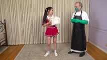 The Cheerleader Meets The Munch Monster - Feet-First version - Ziva Fey