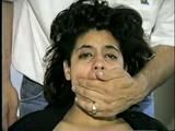 TIT TIED, MOUTH STUFFED, CLEAVE GAGGED LITTLE LATINA HOSTAGE (D28-5)