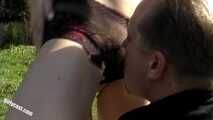 Nina and Andy Hot outdoor fuck with creampie