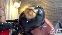 Rubber Lesbian Fetish - The mistress has a new rubber toy