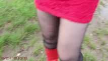 Gummistiefel Einweihung