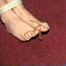 UK GIRL MOUTH STUFFED, ACE BANDAGE GAGGED, BALL & TOE-TIED (D27-12)