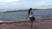 023100 Ewa Also Takes A Pee On The Sands