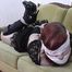 Lucy hart gefesselt im hogtie 2/2