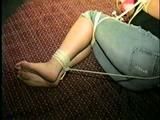 TOES, FEET, LEGS TIED & HOPPING SHYLA (F1-05)