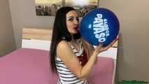 Blow2Pop blue 18inch *Globos Payaso*