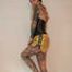 Sexy Francine in Lack Sportshorts (Sprinter) und Lacktop (Exclusive Sportkleidung)