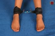 Pantyhose Bondage and Handcuffs for Cute Asian Girl Jade (Photos + Videoclip)