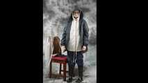 Selfbondage in heavy raingear
