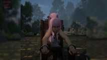 GoL Anime pink hair slave fucked by goblin gang