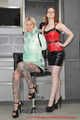 Lady Nadja and Muss Francine having some bondage fun in Schmuddelwedda rainjackets