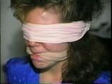 21 YR OLD COLLEGE STUDENT TIED TO A CHAIR & CLEAVE GAGGED WITH AN ACE BANDAGE (D39-14)