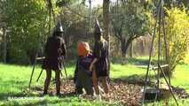 Happy Halloween! Pumpkin headbasting