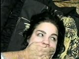 HANDGAGGED, MOUTH STUFFED, TAPE GAGGED GRETCHEN (D28-15)