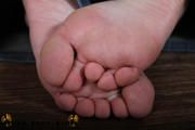 Melissa plays with your feet