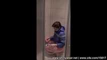 Ivette - taking a Spandex / Nylon shower