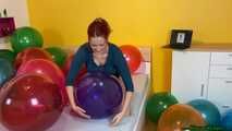 sexy balloon pops following picture instructions