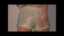 Get 2 Videos with Jenny and Jessy enjoying their Shiny Nylon Shorts from our 2010 Archives