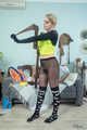 Kira goes mad for pantyhose (305 images)