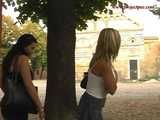 016147 Eve Takes A Daring Pee In The Pisa Square