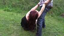  "Under German Roofs" - Pissing and Blowjob at the Barbecue Party